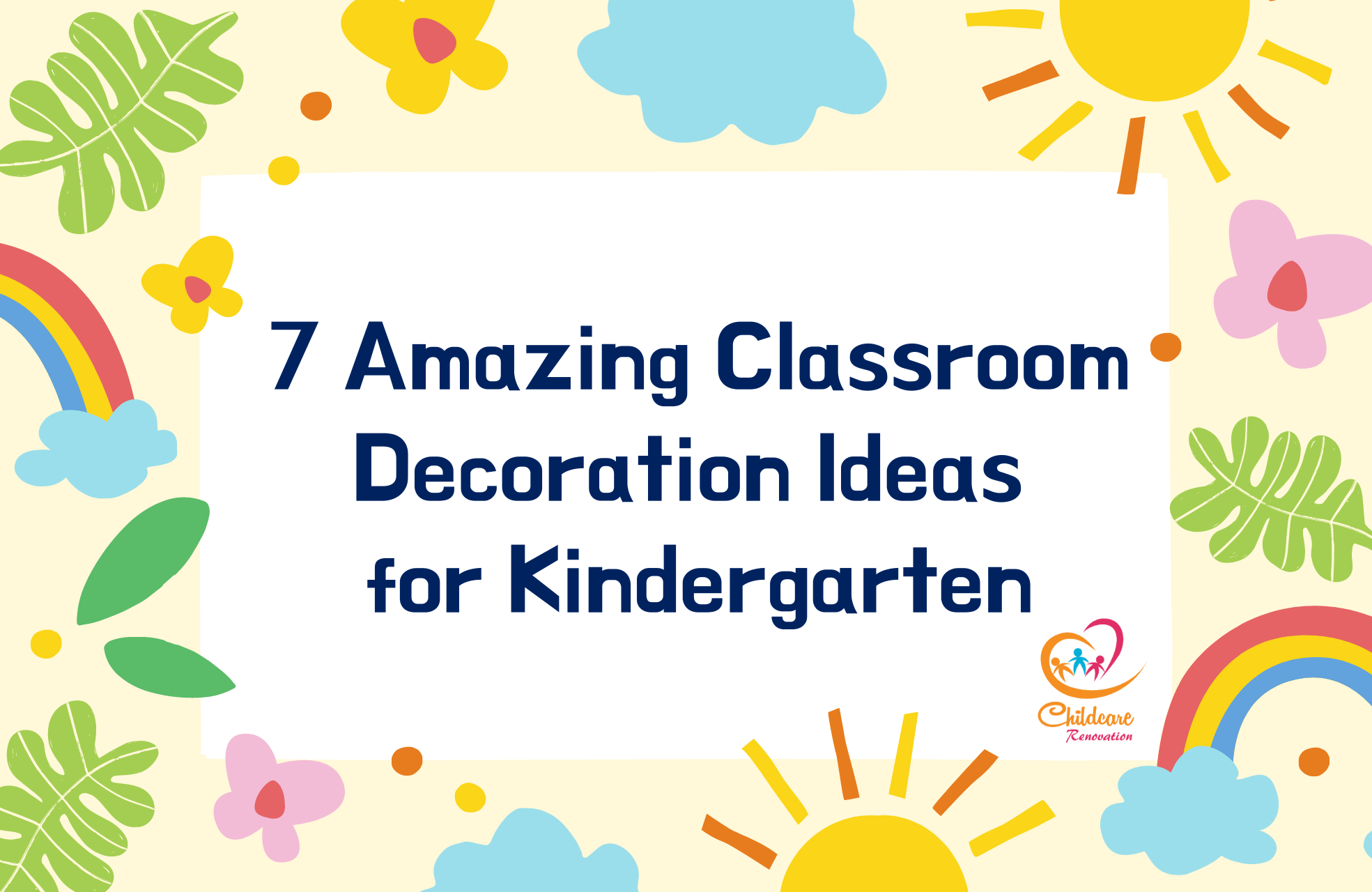10 Amazing Nursery Class Decoration Ideas | Nursery class decoration, Class  decoration, Fun nursery