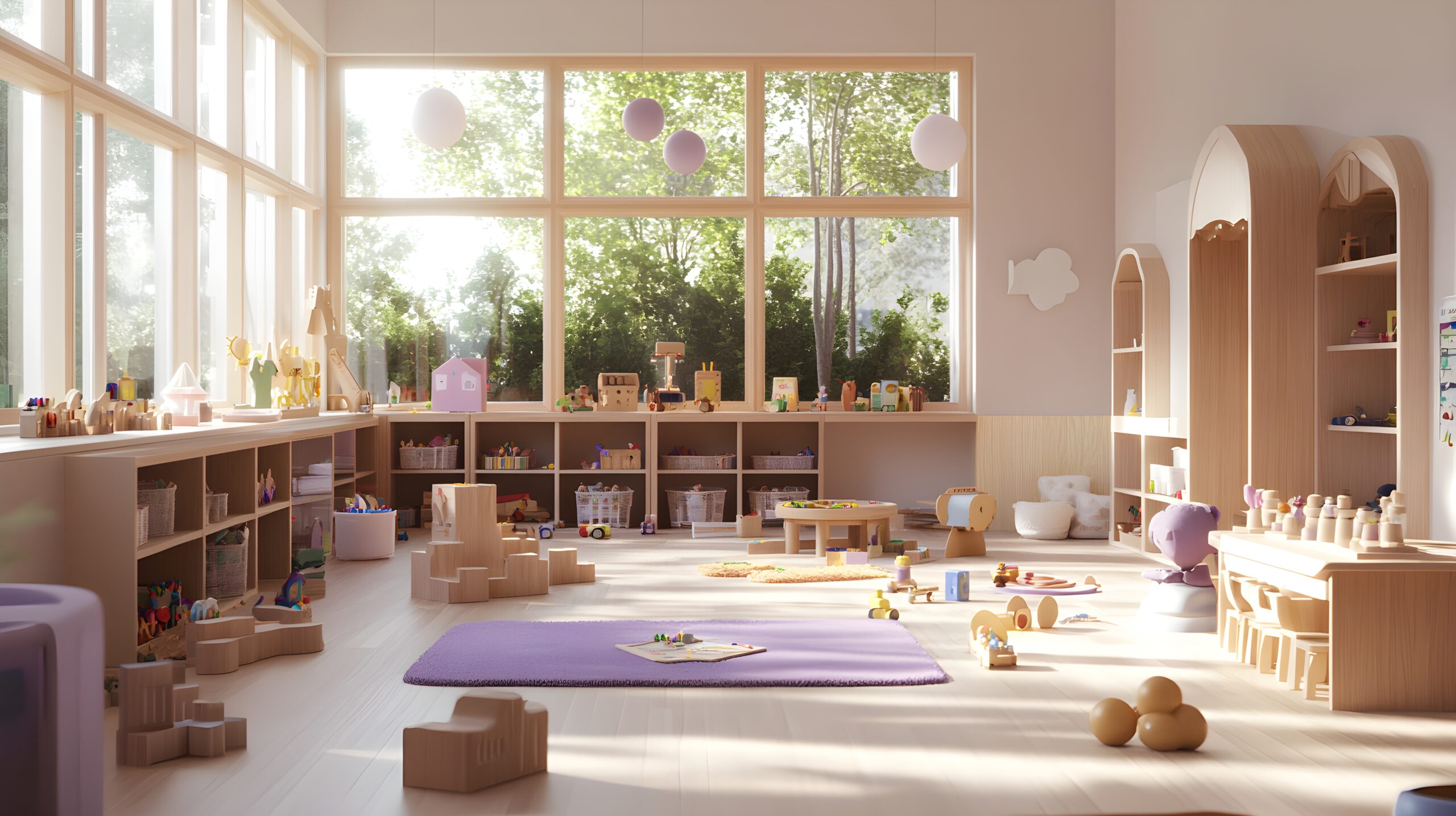 Efficient Daycare Zoning, Space, Decor, Design