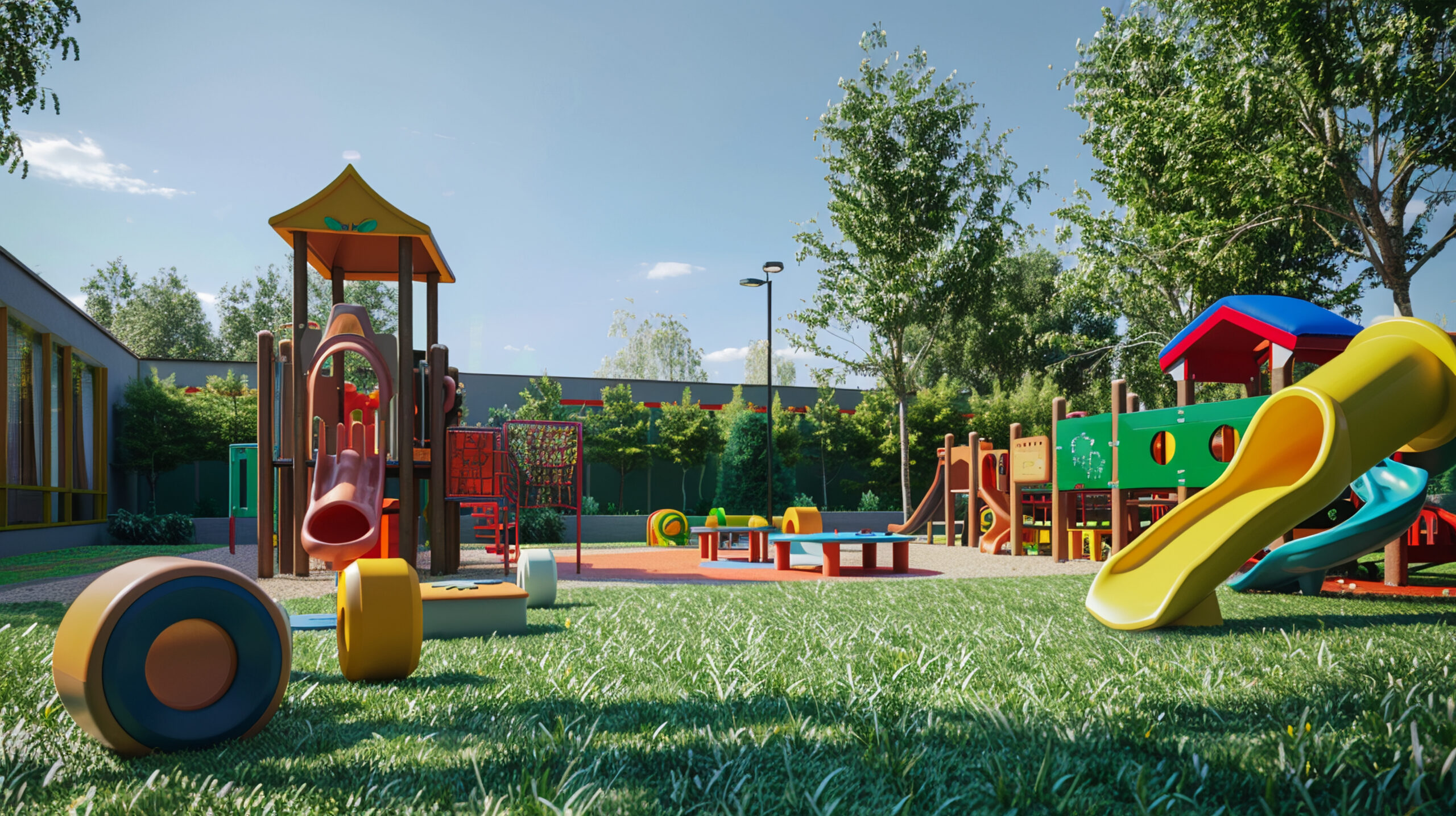 Outdoor Playground, Safety, Features, Childcare